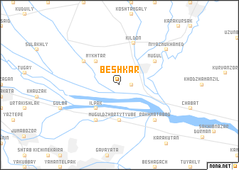 map of Beshkar