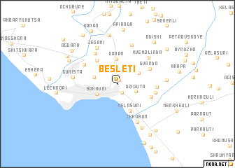 map of Besletʼi