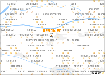 map of Besoijen