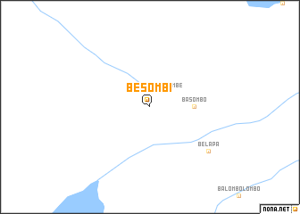 map of Besombi