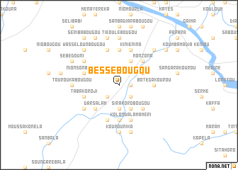 map of Bessébougou