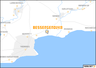 map of Bessergenovka