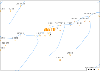 map of Bestia
