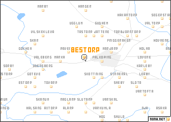 map of Bestorp