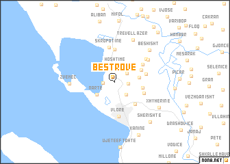 map of Bestrovë