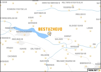 map of Bestuzhevo