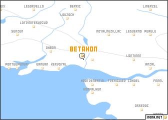map of Bétahon