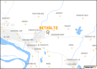 map of Bethalto