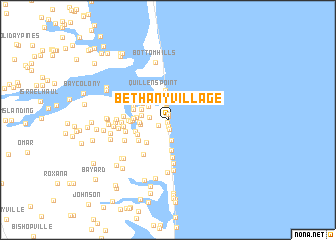 map of Bethany Village