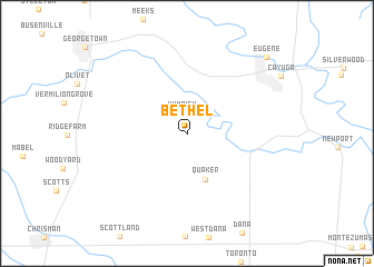 map of Bethel