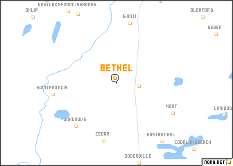 map of Bethel