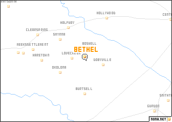 map of Bethel