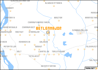 map of Betlenmajor