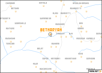 map of Bet Maryam