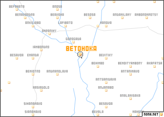 map of Betohoka