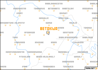 map of Betokija