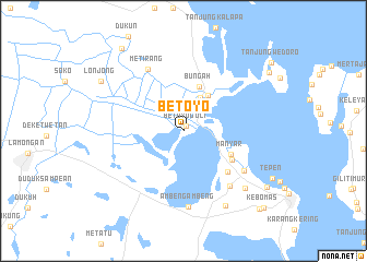 map of Betoyo