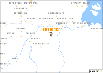 map of Betsiaka