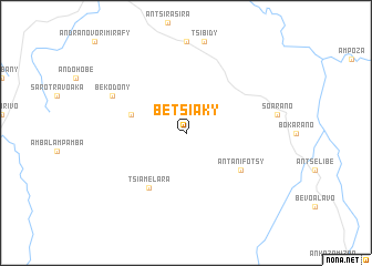 map of Betsiaky