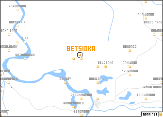 map of Betsioka