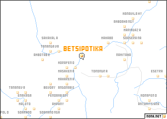 map of Betsipotika