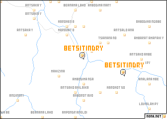 map of Betsitindry