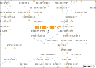 map of Betsokirsaky
