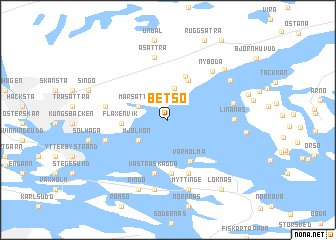 map of Betsö