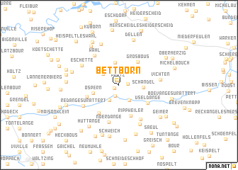 map of Bettborn