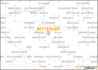 map of Bettendorf