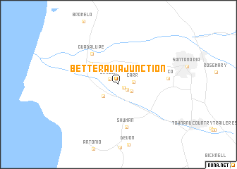 map of Betteravia Junction