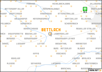 map of Bettlach