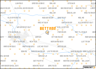 map of Bettmar