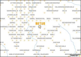 map of Betua