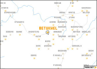 map of Betukwel