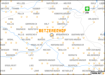 map of Betzemerhof