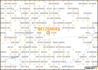map of Betzenried