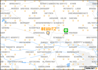 map of Beuditz