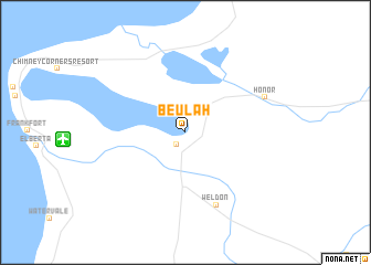 map of Beulah