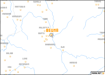 map of Beuma
