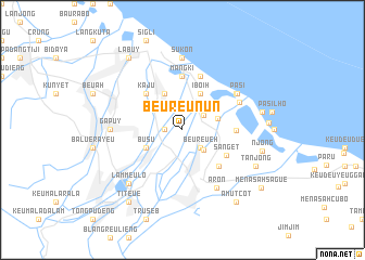 map of Beureunun