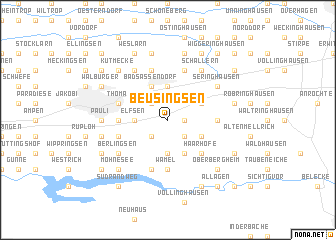 map of Beusingsen