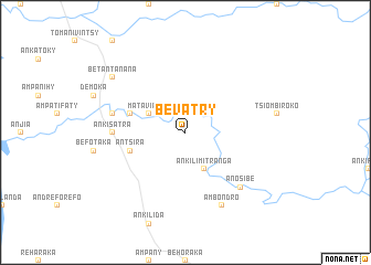 map of Bevatry