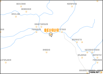 map of Bevava