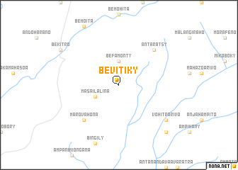 map of Bevitiky