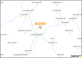 map of Bevoay