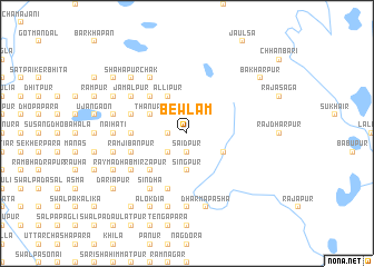 map of Bewlam