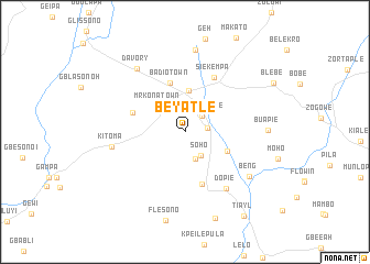 map of Beyatle