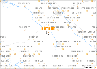 map of Beyern