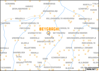 map of Beyg Bāghī